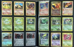 Pokemon Vintage Card Collection Lot Binder 155x Holos, Shining Celebi, WOTC, ex - Image 1