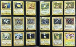 Pokemon Vintage Card Collection Lot Binder 155x Holos, Shining Celebi, WOTC, ex - Image 5