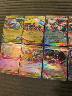 8 card Mega Ex Lot Pokemon mega evolution mint English cards - Image 4