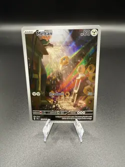 Pokemon Card - Meltan Temporal Forces 179/162 Illustration Rare - Image 1