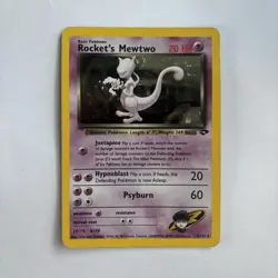 Pokemon TCG Rockets Mewtwo Gym Challenge Holo Card 14/132 - Image 1