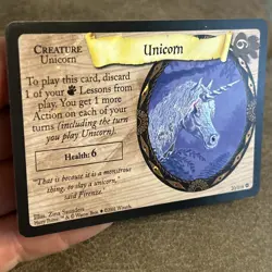 Harry Potter TCG Base Set Trading Cards Unicorn 20/116 - Holo Rare - Image 4