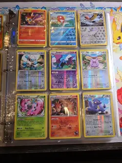 Pokemon Card Lot Vintage Binder XY Holo Ex Full Art Promo 300 Cards LP/NM AC - Image 3