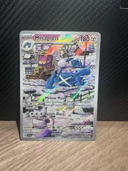 Metagross 178/162 NM -Illustration Rare Pokemon Card- Temporal Forces (6s) - Image 1