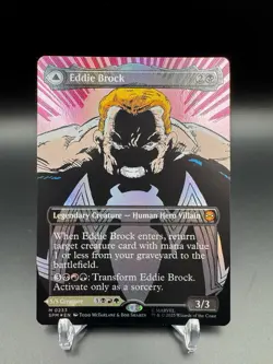 Eddie Brock (0233) (Borderless) Marvel's Spider-Man Foil - Image 1