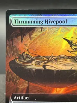 Thrumming Hivepool (Extended Art) (Foil) Magic MtG Edge of Eternities R # 0356 - Image 3