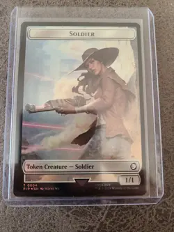 Soldier (0004) Junk (0015) Double-Sided Token - 2024 Universes Beyond: Fallout - Image 4