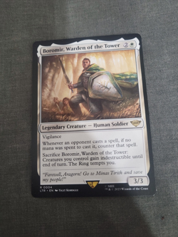 MTG Boromir, Warden of the Tower - Universes Beyond: (LTR) - Image 1