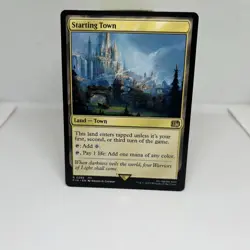 Starting Town 0289 Regular Land Magic the Gathering Final Fantasy - Image 1