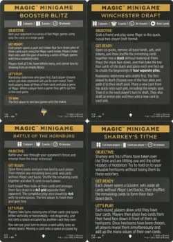 MTG Magic MiniGame Lord of the Rings SET OF FOUR - Image 1