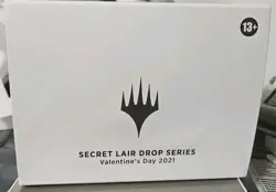 MTG Secret Lair: VALENTINE'S DAY 2021 Non-Foil Edition factory sealed! - Image 1