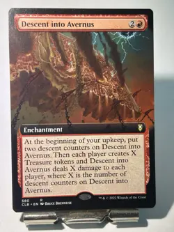 Magic: The Gathering Descent into Avernus CLB 580 ENGLISH NM EXTENDED ART - Image 1