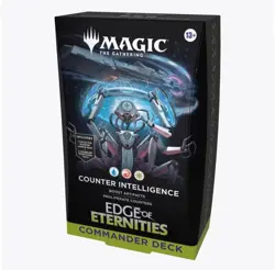 MTG Edge Of Eternities Counter Intelligence Commander Deck New - Image 1