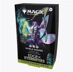 MTG Edge Of Eternities World Shaper Commander Deck New - Image 1