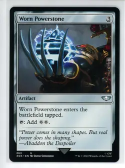 WORN POWERSTONE Warhammer 40K #263 40K(NM+)(MTG) - Image 1