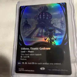 Uthros, Titanic Godcore - Foil - Borderless - EOE - MTG - EN - NM - 0285 - Image 1