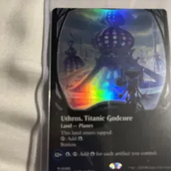 Uthros, Titanic Godcore - Foil - Borderless - EOE - MTG - EN - NM - 0285 - Image 3