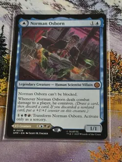 Norman Osborn // Green Goblin SPM NM MTG - Image 2