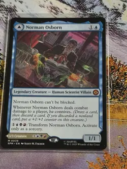 Norman Osborn // Green Goblin SPM NM MTG - Image 5