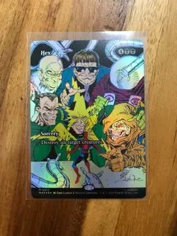 Magic: The Gathering Spider-Man- Hex Borderless Foil Mythic Mint - Image 1