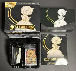 Mega Evolutions Pokemon TCG Sealed Alakazam 009 Promo Lucario ETB No Packs - Image 1