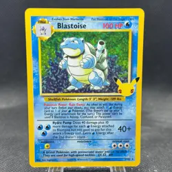 Blastoise 2/102 Pokemon Celebrations Holo 25th Anniversary - Image 1
