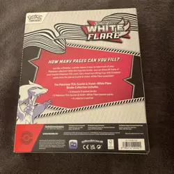 Pokemon TCG: Scarlet & Violet 10.5 White Flare Binder Collection - Image 2