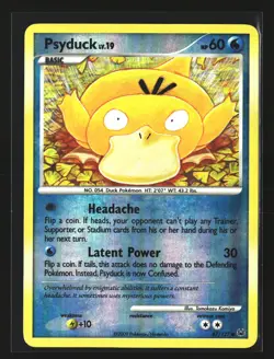 Pokemon PSYDUCK 87/127 Reverse Holo (2009 Platinum) LP/Light Play - Image 1