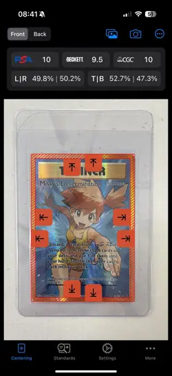 Pokemon Misty's Determination Evolutions 108/108 Holo Full Art Ultra Rare French - Image 2