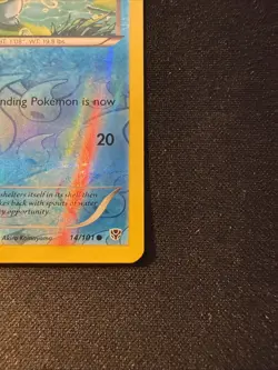 Pokemon TCG Squirtle 14/101 Black & White Plasma Blast Reverse Holo LP - Image 5