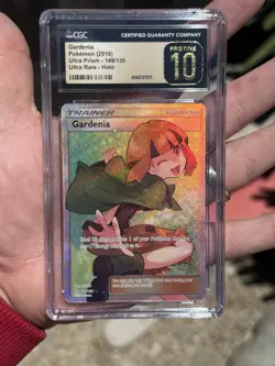 Pokemon Gardenia 149/156 Ultra Rare Ultra Prism - CGC Pristine 10 POP 4 - Image 4
