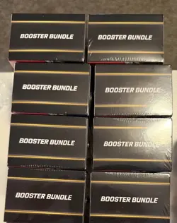Lot Of 8 Pokemon Mega Evolution Booster Bundles Sealed On Hand - Image 2