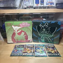 (2) 2024 Pokemon Scarlet & Violet Temporal Forces And Twilight Masquerade ETB - Image 1