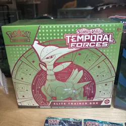 (2) 2024 Pokemon Scarlet & Violet Temporal Forces And Twilight Masquerade ETB - Image 2