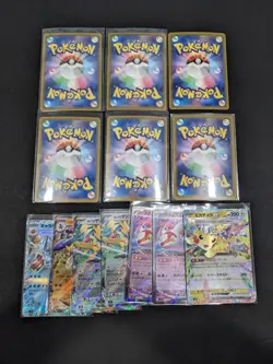 2023 Pokemon Scarlet ex sv1S/ Wild Force sv5K Double Rare Holo Japanese Lots - Image 2