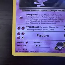 Rocket's Mewtwo Holo Rare Holo Gym Challenge 014/132 MP Pokemon TCG - Image 5