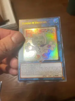 Yummy Snatchy JUSH-EN022 Ultra Rare Yugioh Justice Hunters 1st Edition Mint - Image 3