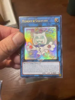 Yummy Snatchy JUSH-EN022 Ultra Rare Yugioh Justice Hunters 1st Edition Mint - Image 5