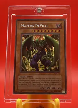 YU-GI-OH! "MAZERA DEVILLE" AST-111 1ST EDITION SECRET RARE VLP - Image 1