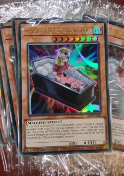 Yugioh GIMMICK PUPPET DREARY DOLL Lost Art Promo SEALED LART EN069 - Image 2