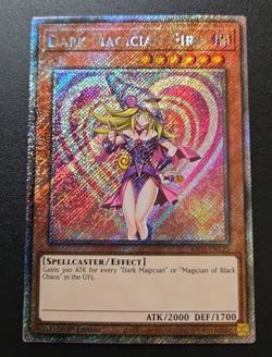 Near Mint Yugioh Dark Magician Girl Platinum Secret Rare (A) - RA03-EN123 - Image 1