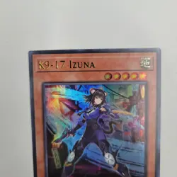 Yu-Gi-Oh Justice Hunters K9-17 Izuna Ultra Rare Card JUSH-EN031 - Image 5