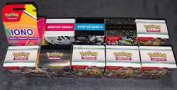 Pokemon Build & Battle And Booster Bundle Box Lot Of 10 -EMPTY NO CARDS- - Image 2