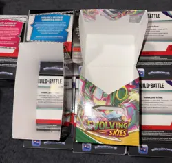 Pokemon Build & Battle And Booster Bundle Box Lot Of 10 -EMPTY NO CARDS- - Image 4