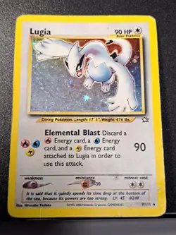 Lugia 9/111 Neo Genesis Unlimited 2000 Rare Holo Pokemon TCG Ungraded Card - Image 5