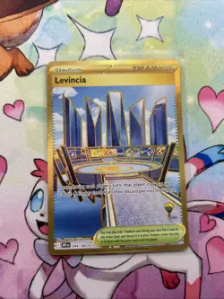 Pokemon TCG Levincia Card 244/182 Destined Rivals Series NM/M Condition - Image 1