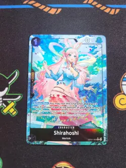 EXACT CARD PICTURED Shirahoshi Full Art OP05-082 PRB01 Best One Piece TCG Foil - Image 1
