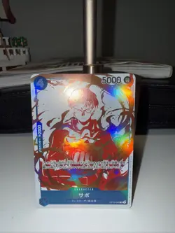 One Piece Card Game 3rd Anniversary Campaign Promo R OP10-049 Sabo - Image 1