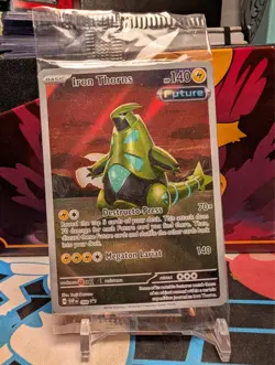 Iron Thorns 098 Sv: Scarlet & Violet Promo Cards Holo Pokemon Card SEALED - Image 1
