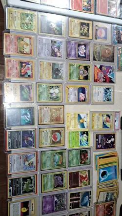 Vintage Pokemon Card Binder Collection Lot Wotc E Base 2 Neo Topps Rare Holo PSA - Image 3